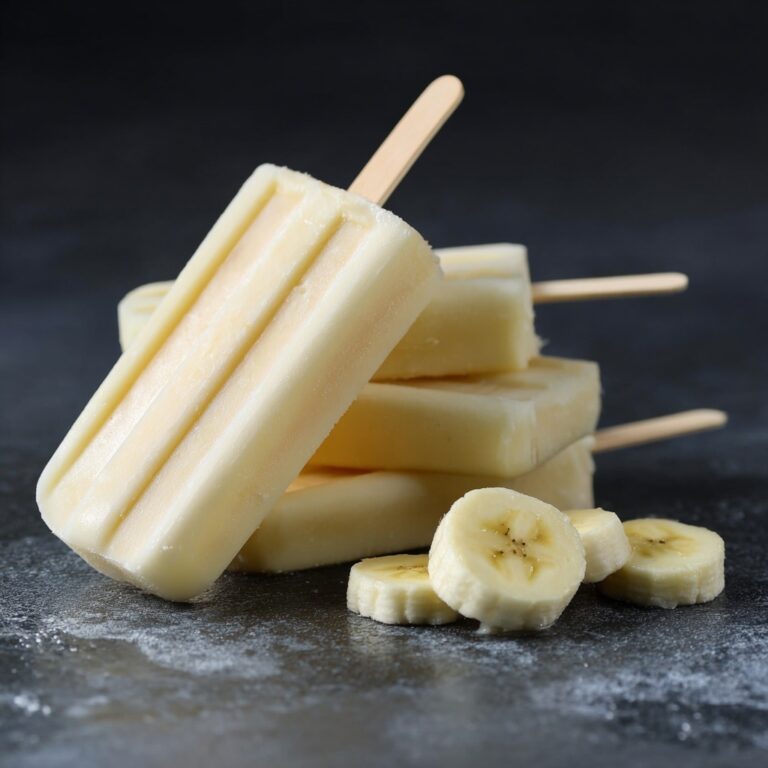 Creamy Banana Pudding Popsicles for a Refreshing Treat Recipe