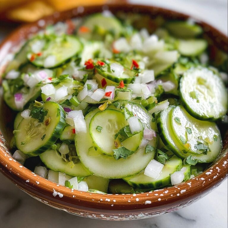 Mexican-Style Pickled Cucumbers Recipe