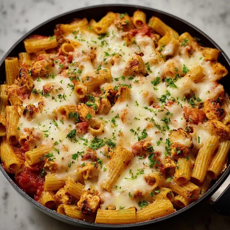 One-Pot Chicken Parmesan Pasta Recipe