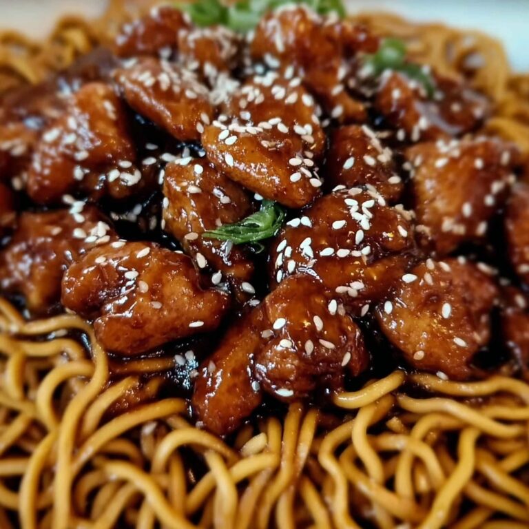 Quick & Sassy Honey Garlic Chicken Lo Mein Recipe