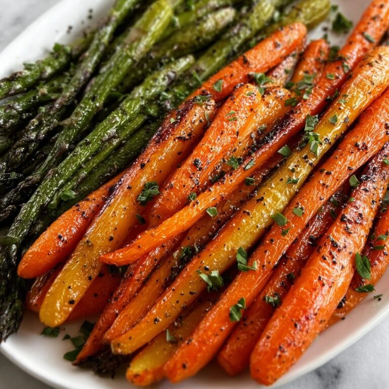 Roasted Asparagus & Carrots Recipe