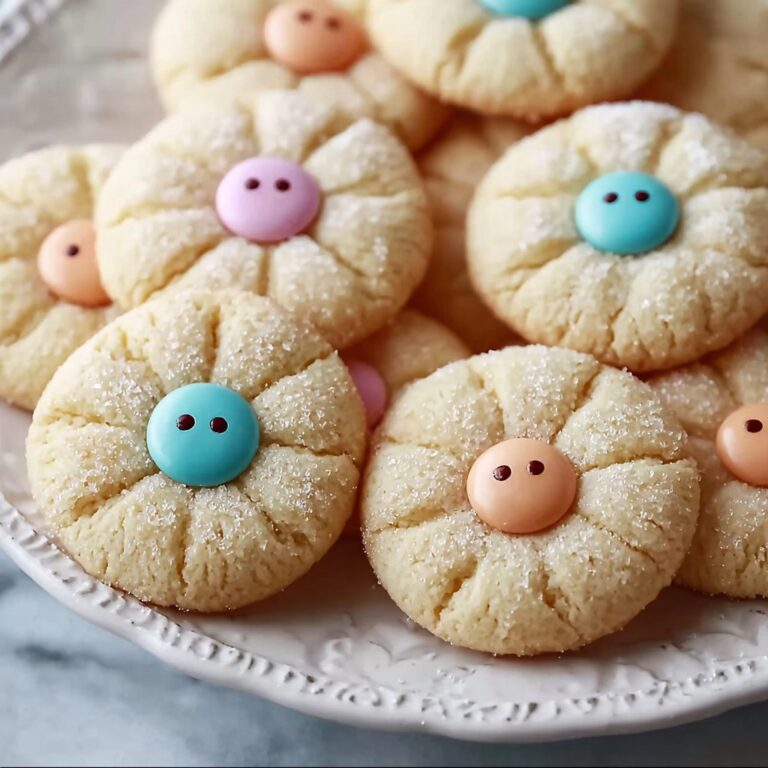 Easter Bunny Button Cookies Recipe