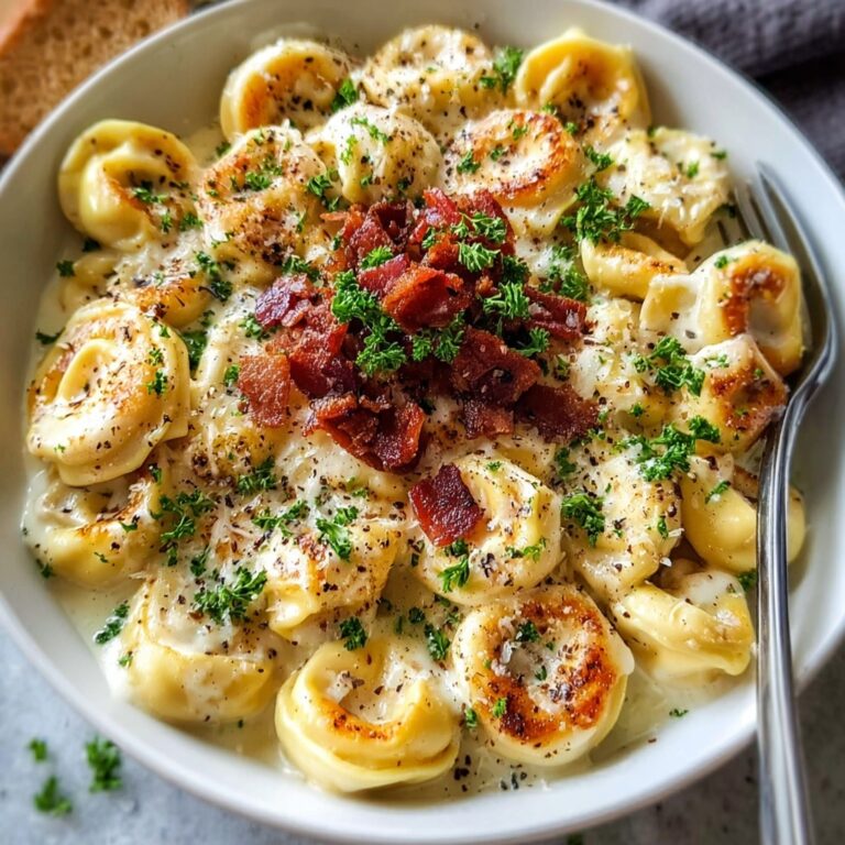 Creamy Tortellini Carbonara: A Delicious and Easy Recipe