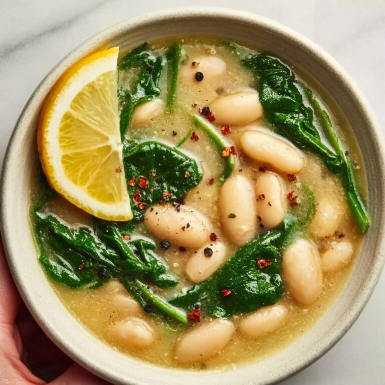 Creamy Lemon Garlic Butter Beans Recipe