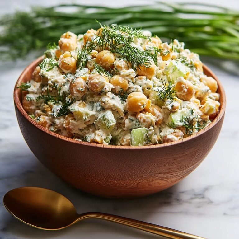 Mashed Chickpea Salad Recipe