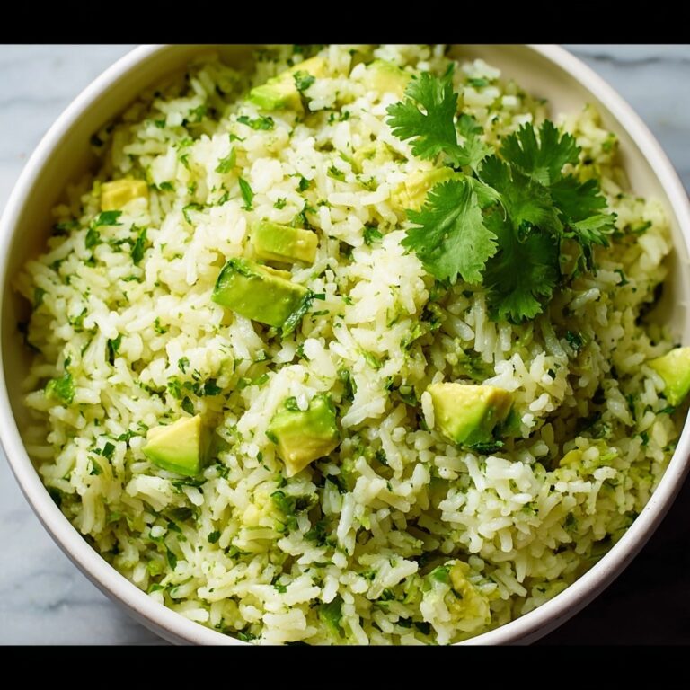 Avocado Cilantro Lime Rice Recipe