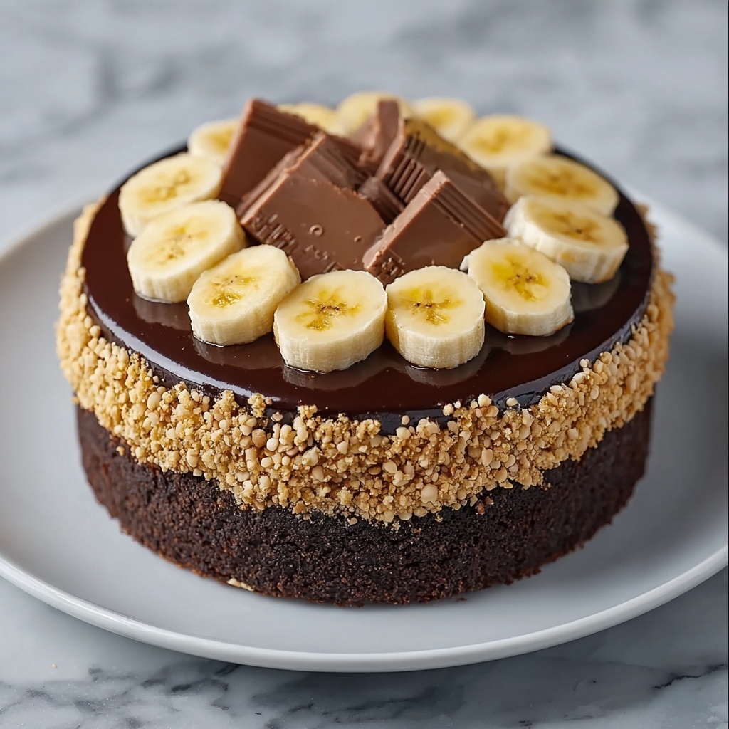 Banana and Chocolate Delight Cake Recipe - Recipe Image