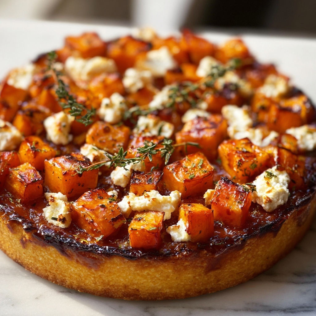 Savory Butternut Squash Pie Recipe - Recipe Image