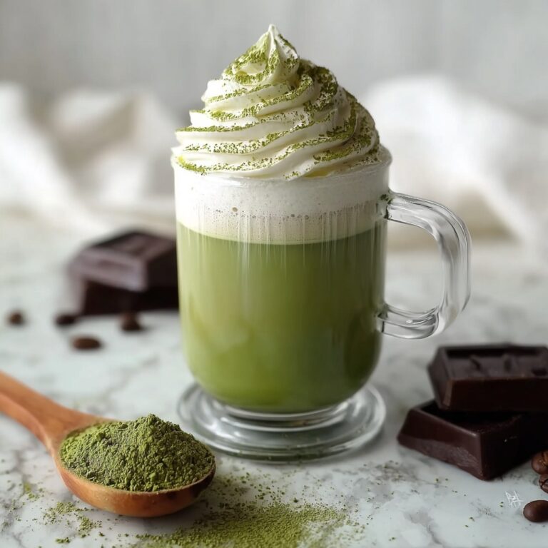Matcha White Hot Chocolate Recipe