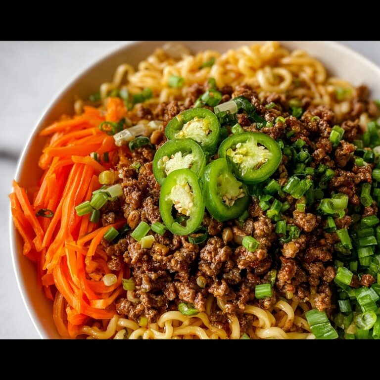 Ground Beef Ramen Skillet Recipe