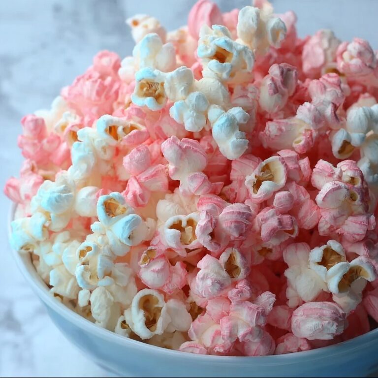 Cotton Candy Flavored Popcorn Recipe