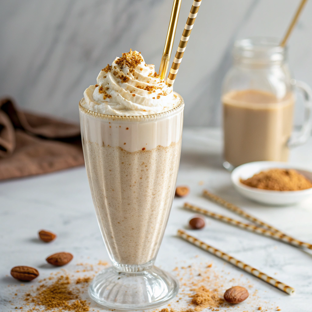 Cinnamon Roll Protein Shake Recipe - Recipe Image