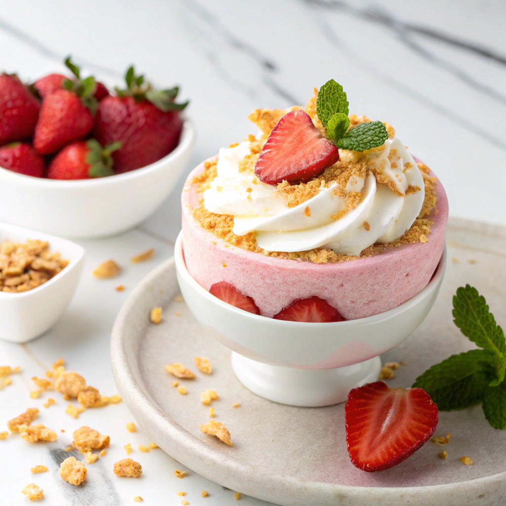 Strawberry Shortcake Dessert Dip Recipe - Recipe Image