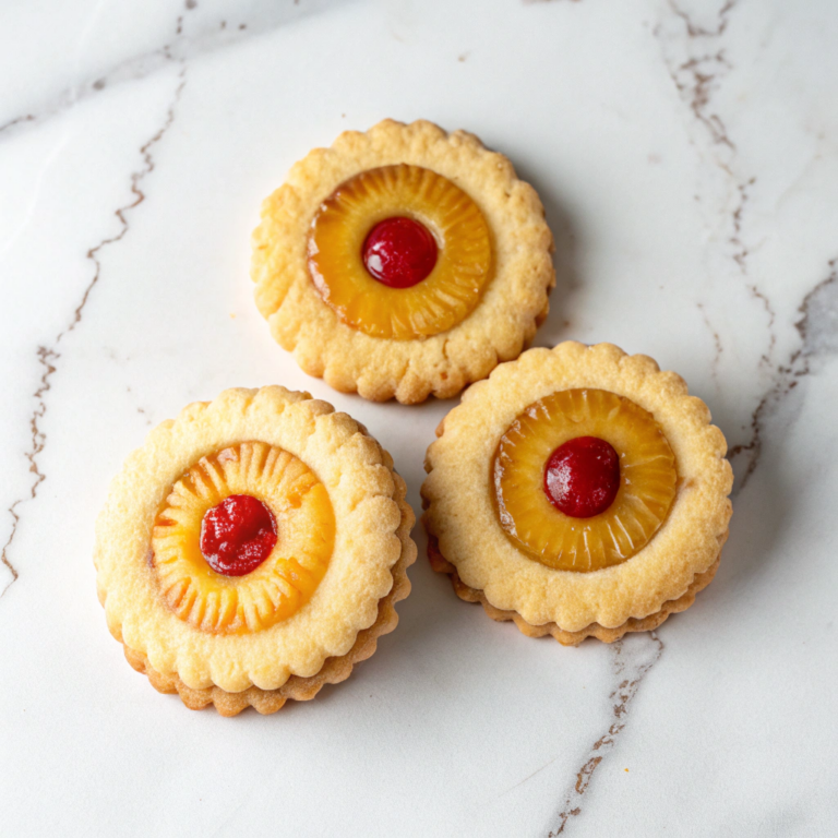 Pineapple Upside-Down Cookies Recipe