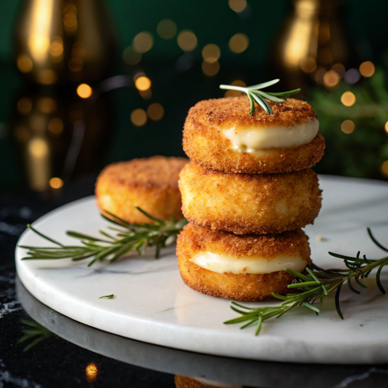 Fried Goat Cheese Balls with Spicy Sage Honey Recipe