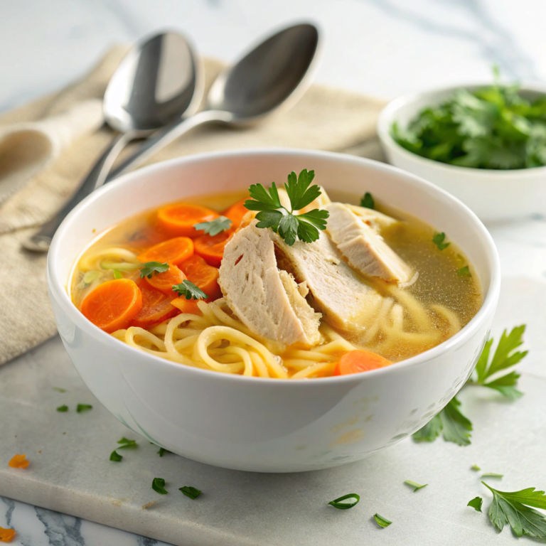 Classic Chicken Noodle Soup Recipe