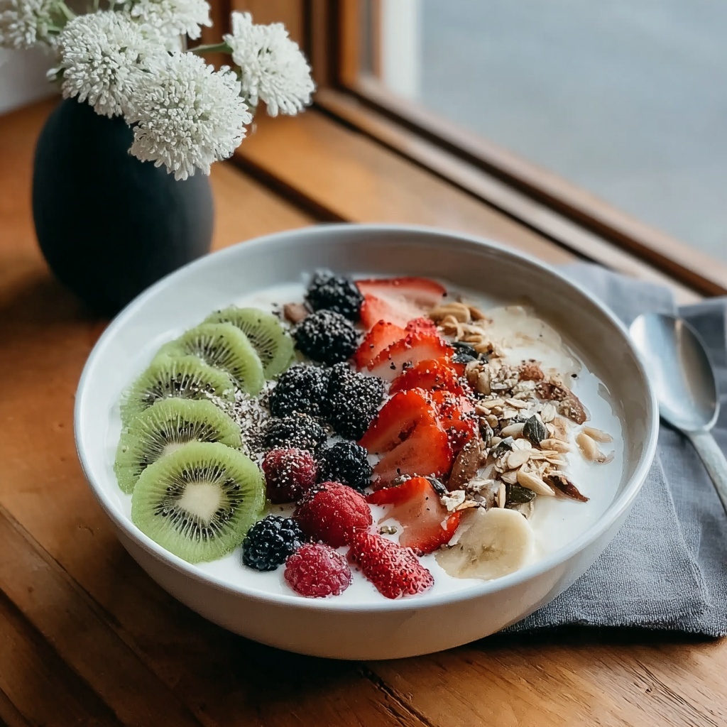 Breakfast Fruit Salad with Fresh Mint Recipe - Recipe Image