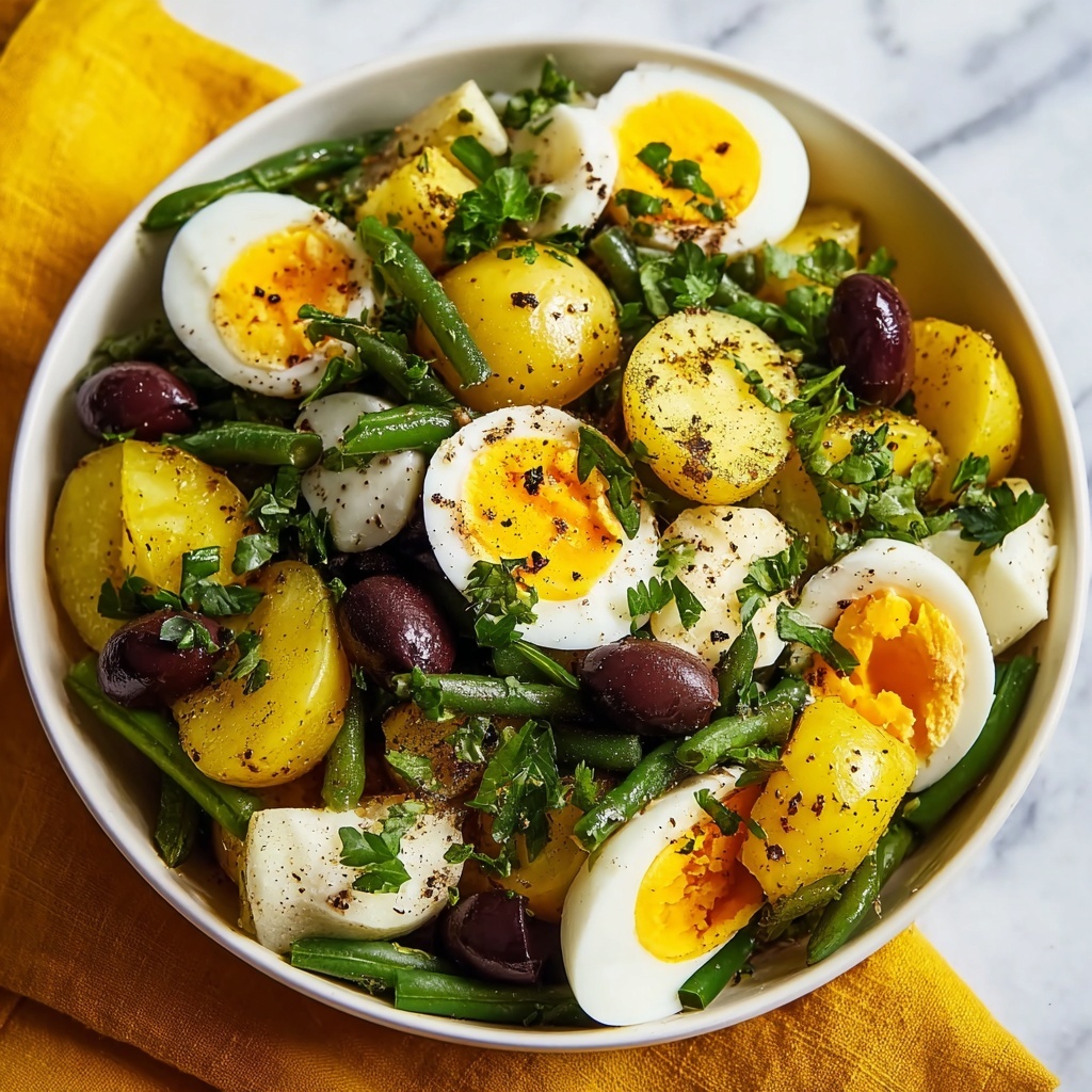 French-Style Potato and Green Bean Salad Recipe - Recipe Image
