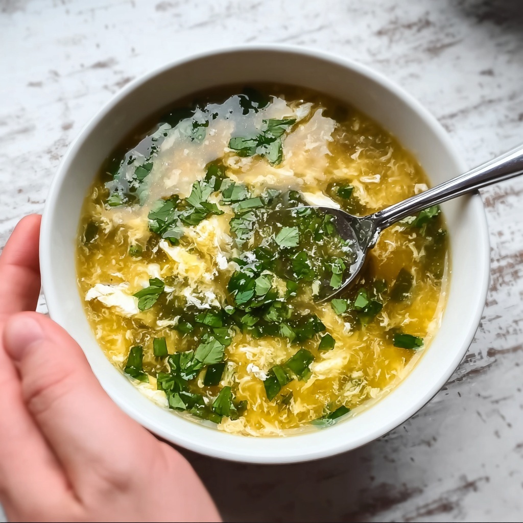 Easy Egg Drop Soup Recipe - Recipe Image