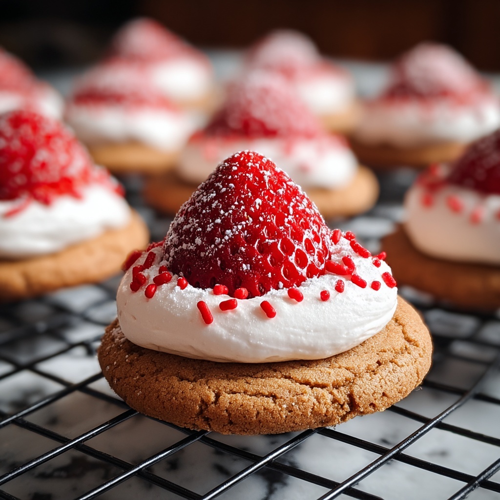Strawberry Kiss Cookies Recipe - Recipe Image