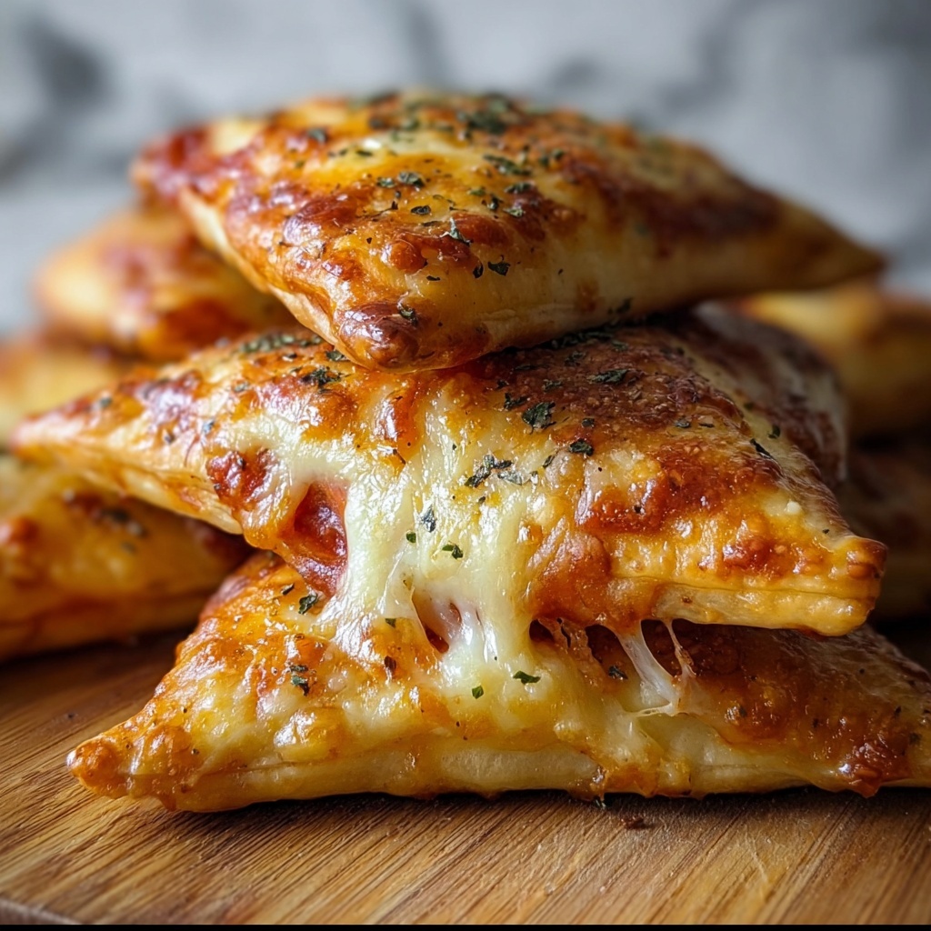 Homemade Pizza Pockets Recipe - Recipe Image