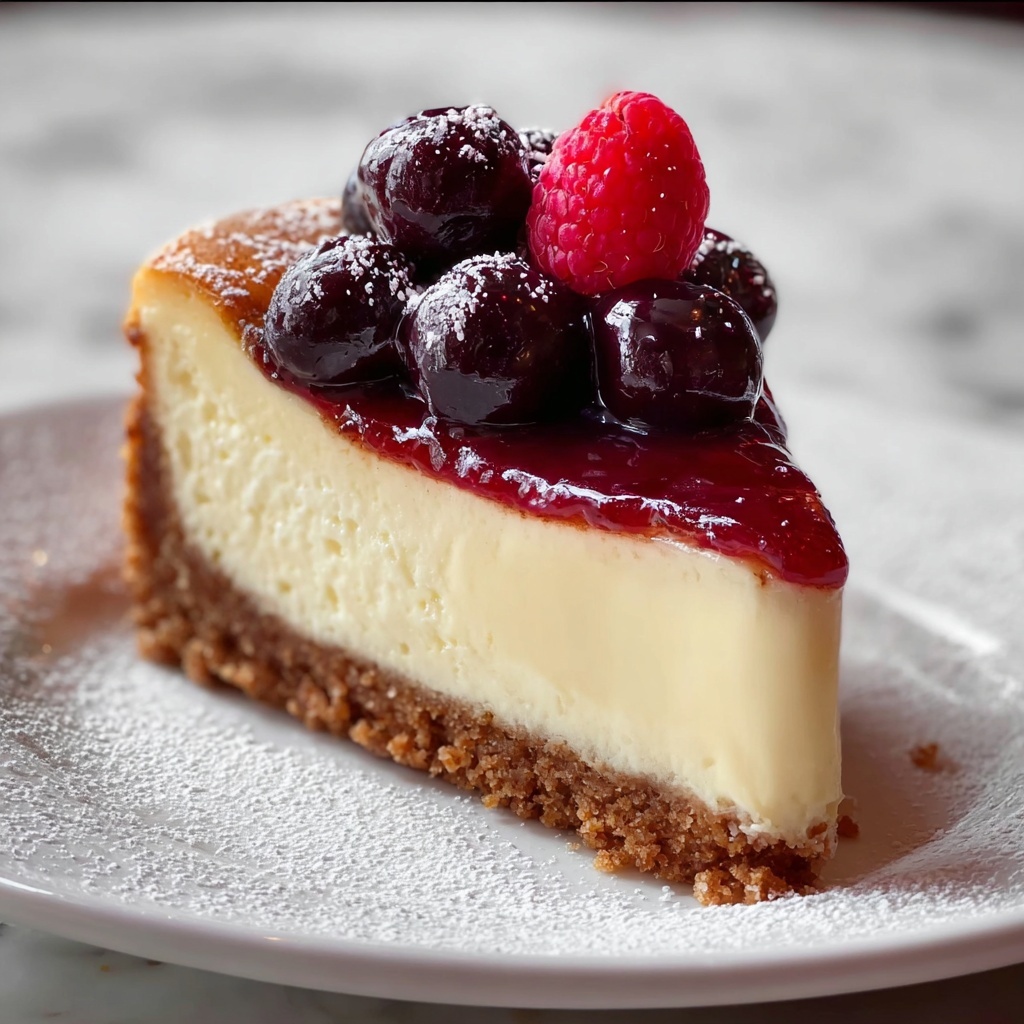 Classic New York-Style Cheesecake Recipe - Recipe Image