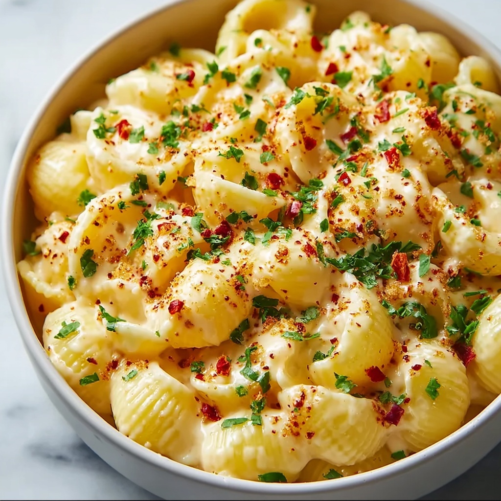 Deviled Egg Pasta Salad Recipe - Recipe Image