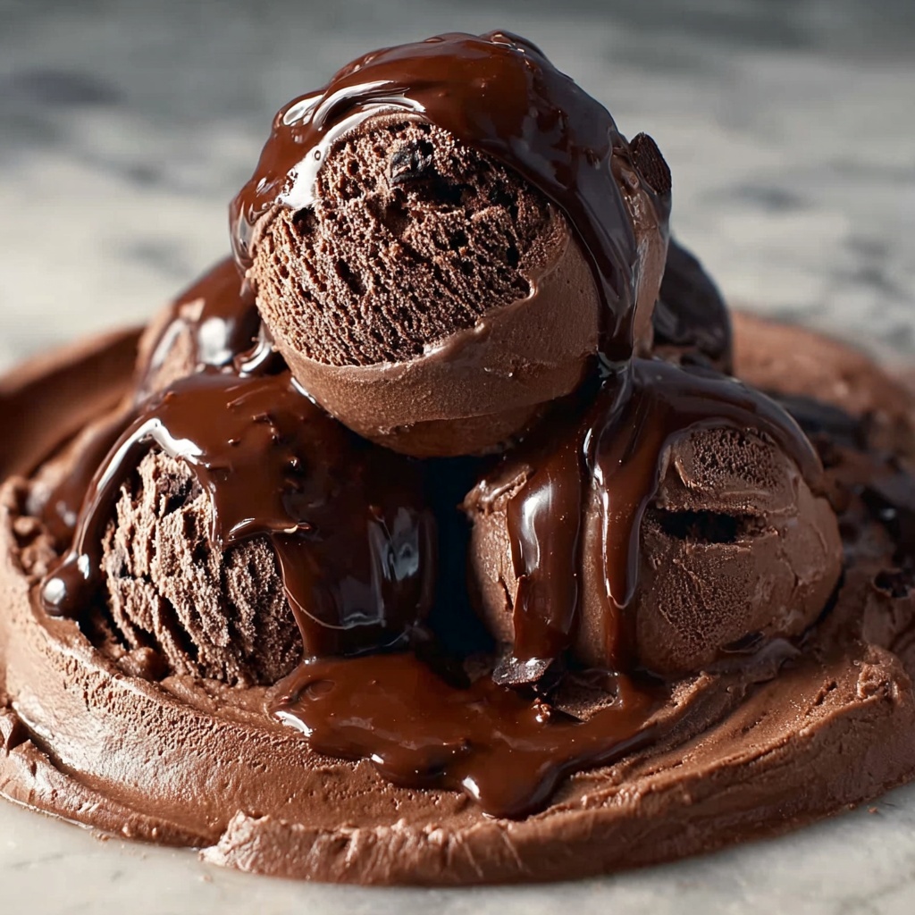 Homemade Chocolate Ice Cream Recipe - Recipe Image
