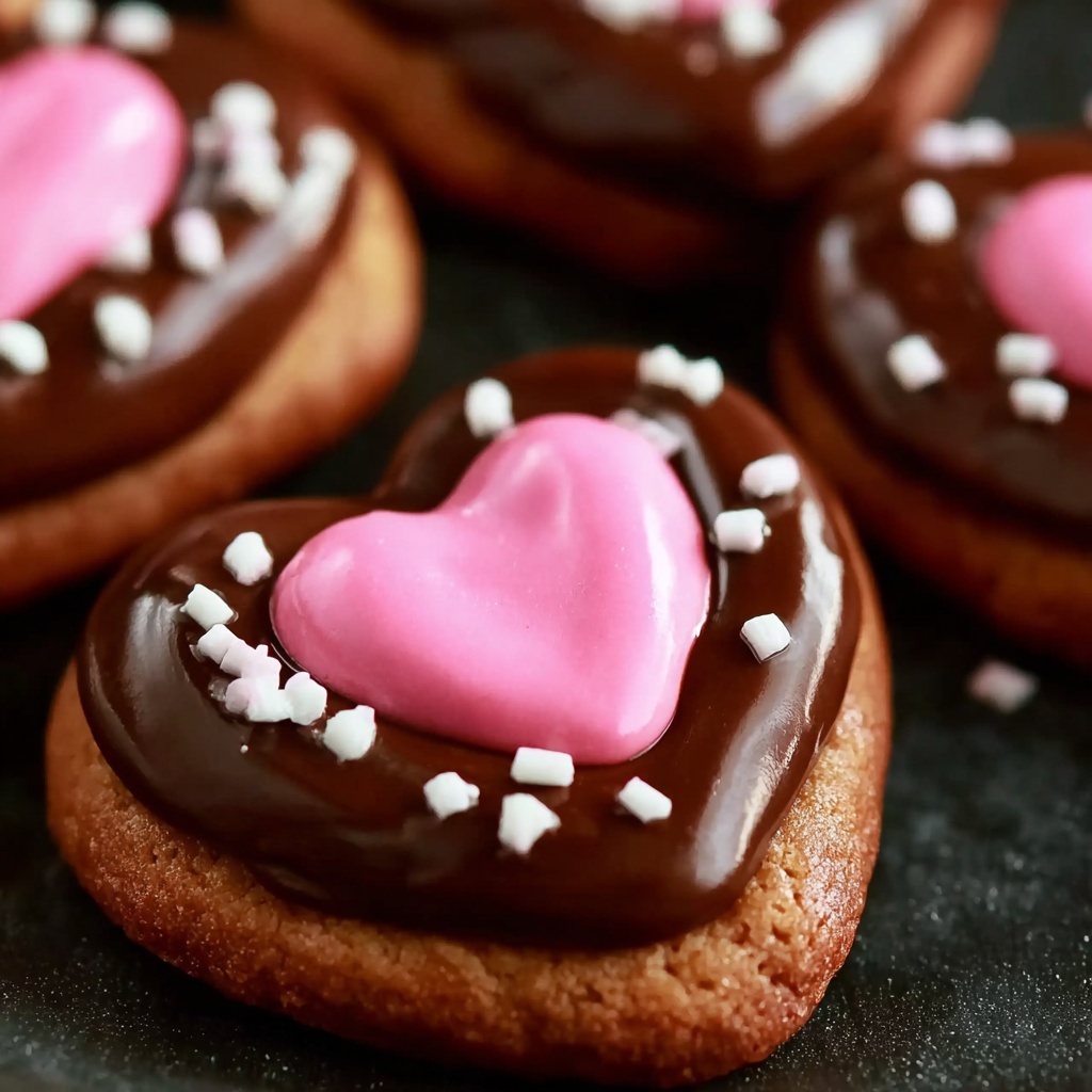 Chocolate-Covered Heart-Shaped Pretzels Recipe - Recipe Image