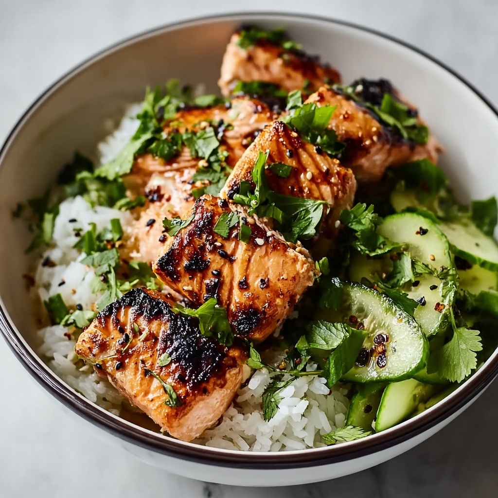 Sweet Chili Salmon Bowl Recipe - Recipe Image