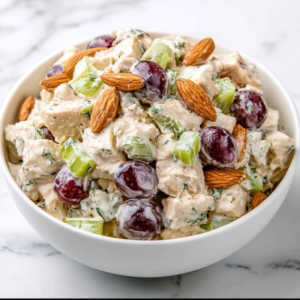 Chicken Salad with Grapes and Walnuts Recipe - Recipe Image