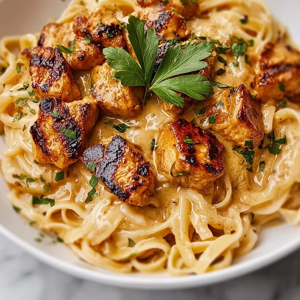 Flavor-Packed Cowboy Butter Chicken Linguine Recipe - Recipe Image