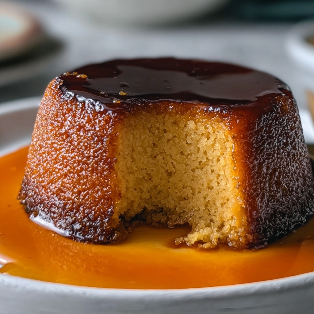 Slow Cooker Golden Syrup Sponge Recipe - Recipe Image