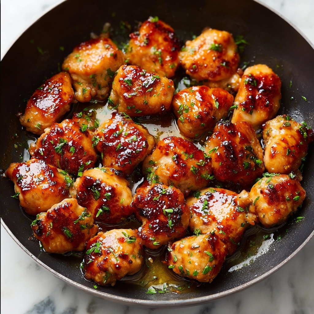 15-Minute Garlic Butter Chicken Bites Recipe - Recipe Image