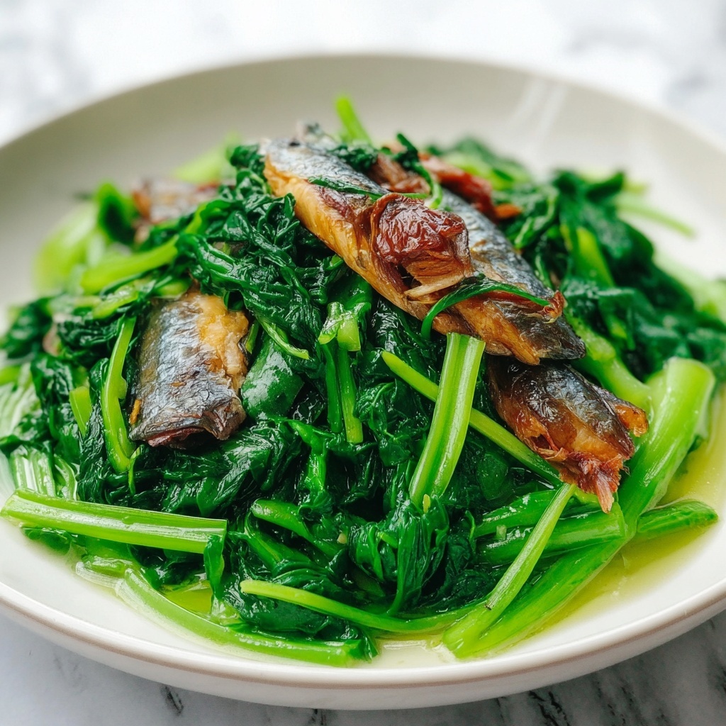 Fried Dace with Stir-Fried Greens Recipe - Recipe Image