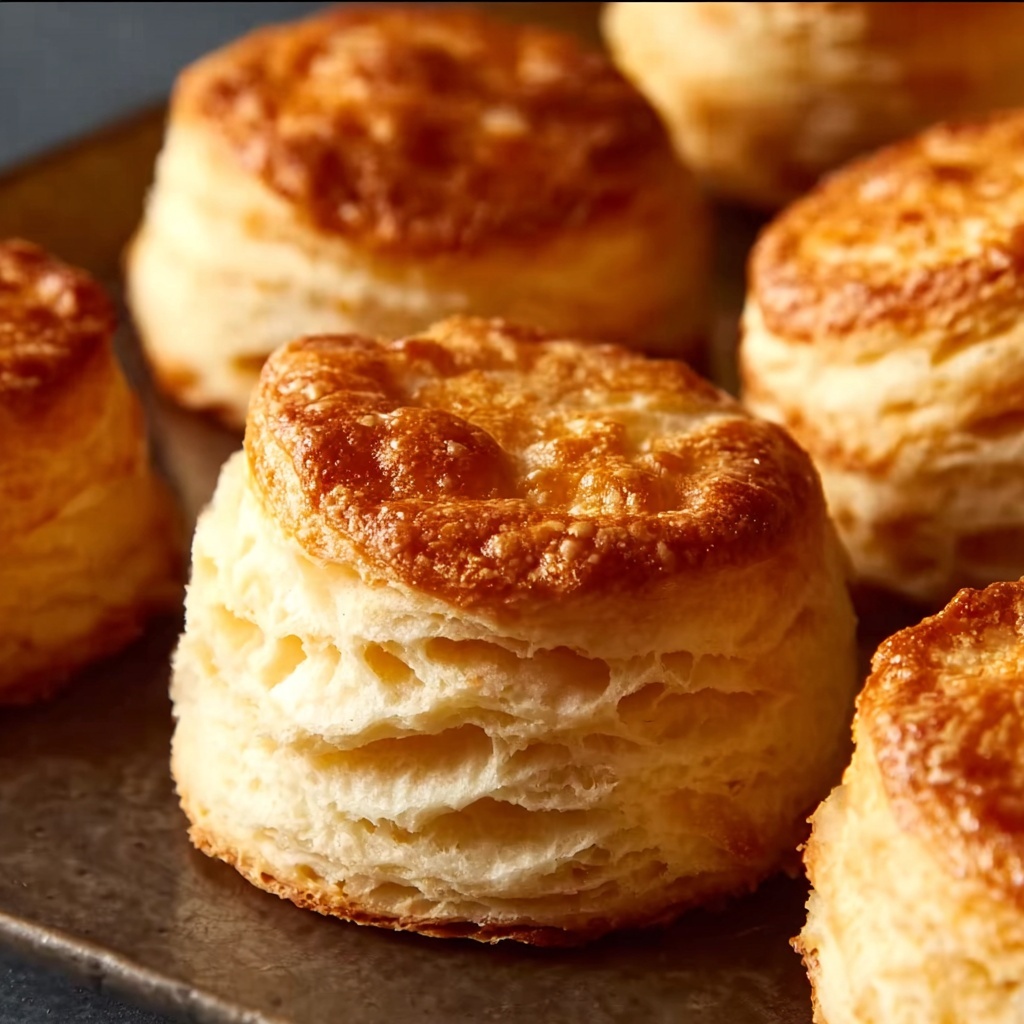 KFC-Style Fluffy Biscuits Recipe - Recipe Image