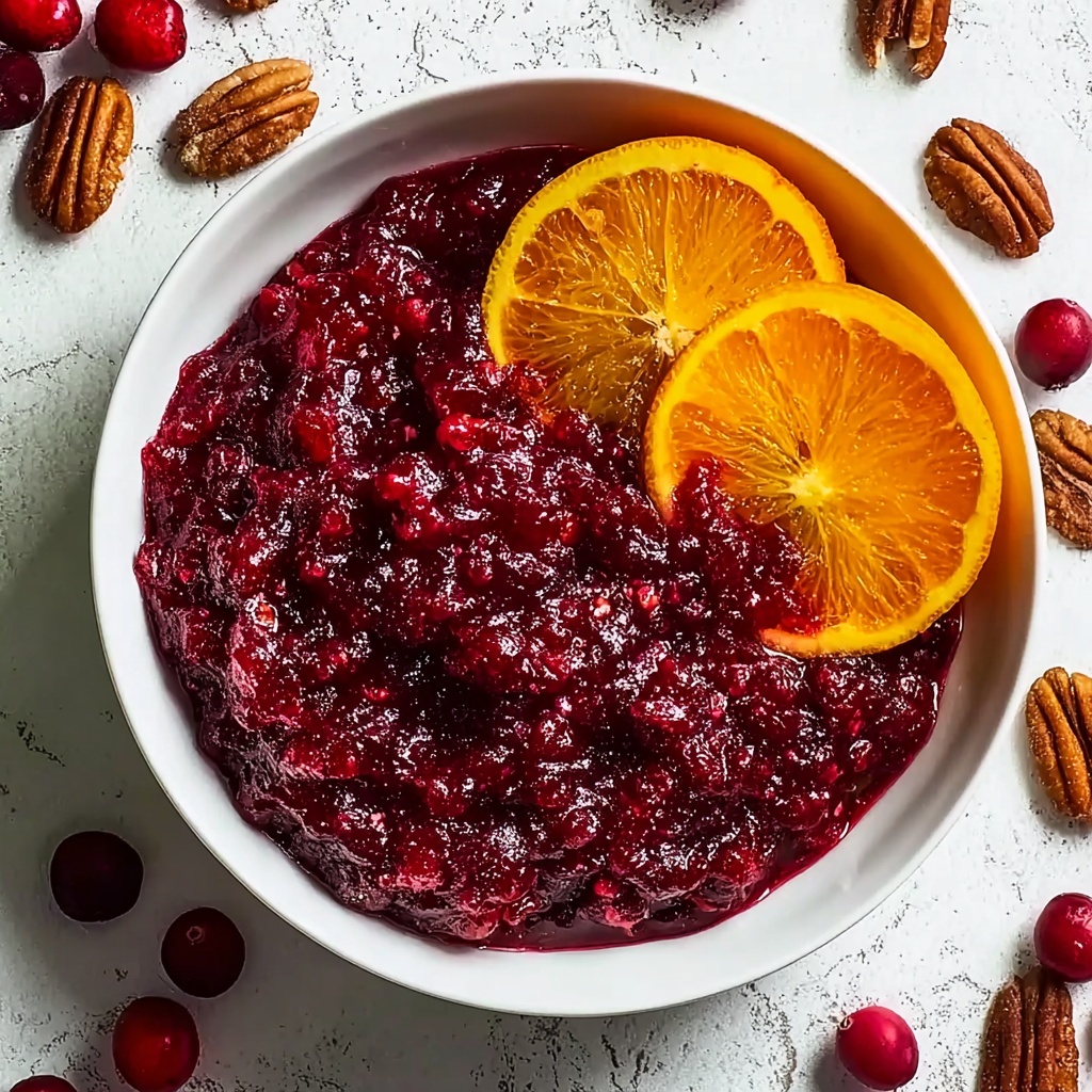 Cherry Cranberry Relish with Jello Recipe - Recipe Image