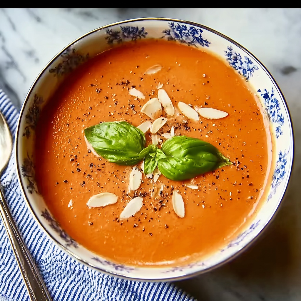 Roasted Tomato Basil Soup Recipe - Recipe Image