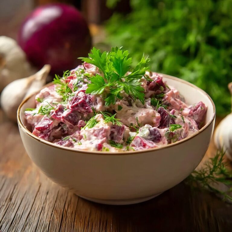 Creamy Beetroot Salad Recipe