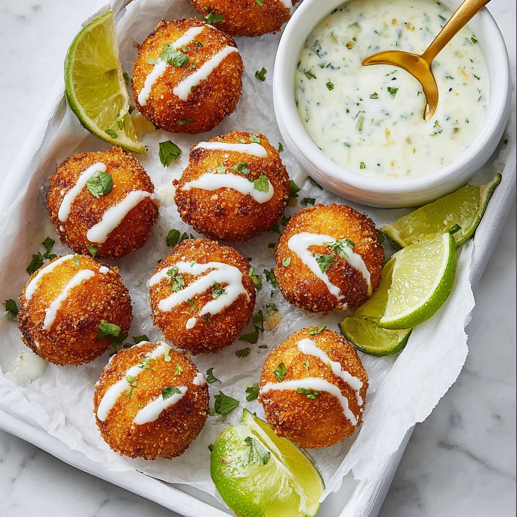 Air Fryer Mac and Cheese Balls Recipe - Recipe Image