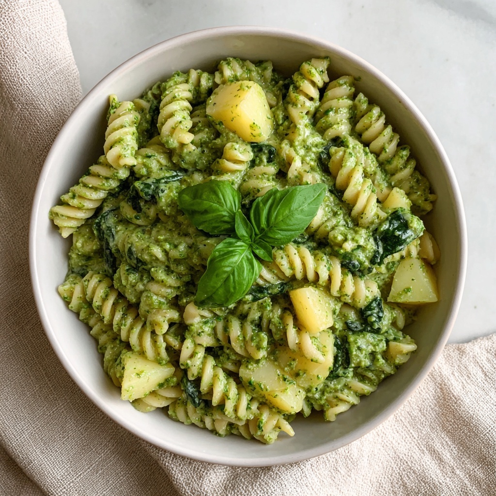 Creamy Avocado Green Goddess Pasta Recipe - Recipe Image