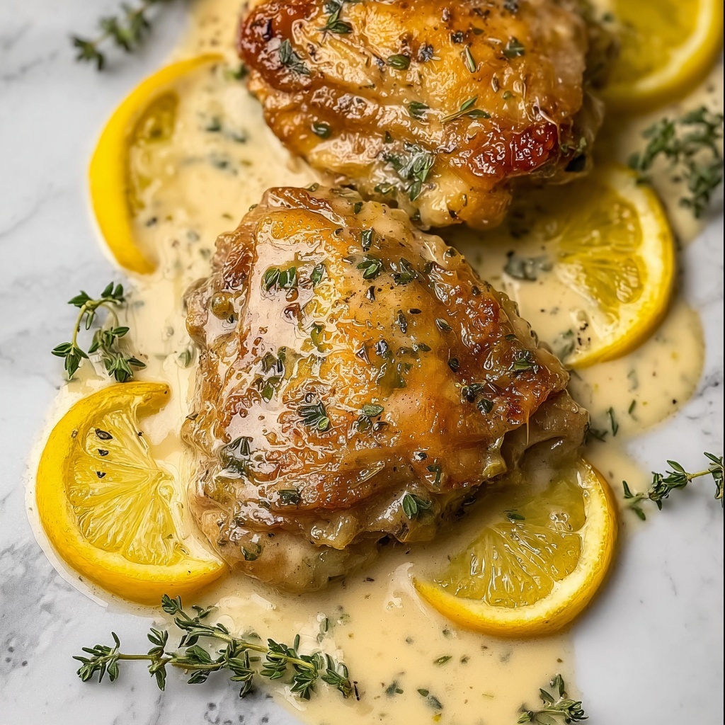 Lemon Cream Chicken Recipe - Recipe Image