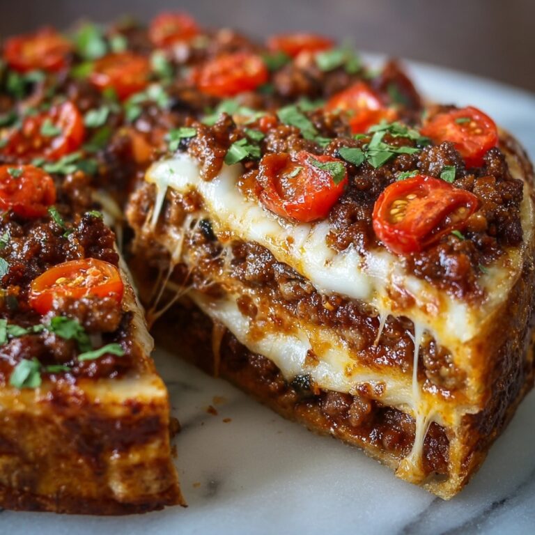 Beef Pizza Pie Recipe