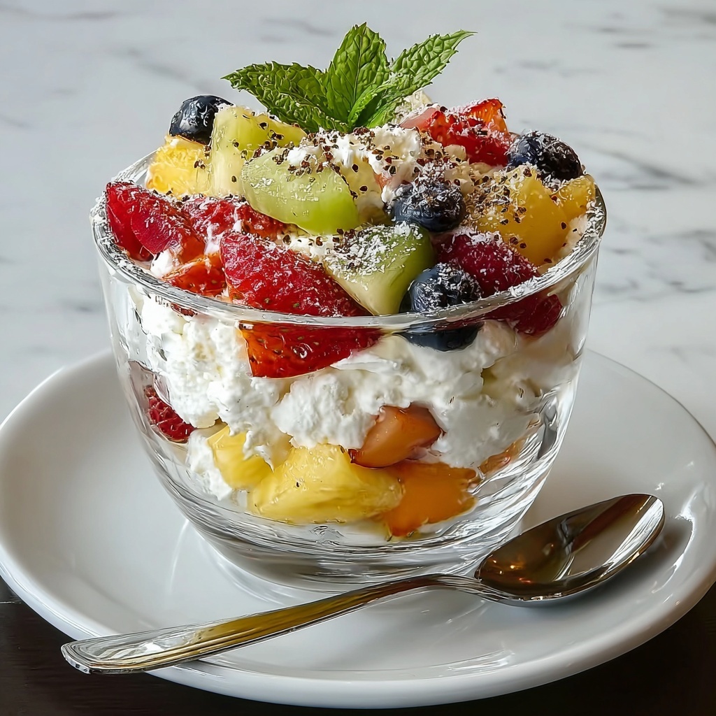 Fresh and Fruity Breakfast Salad Recipe - Recipe Image