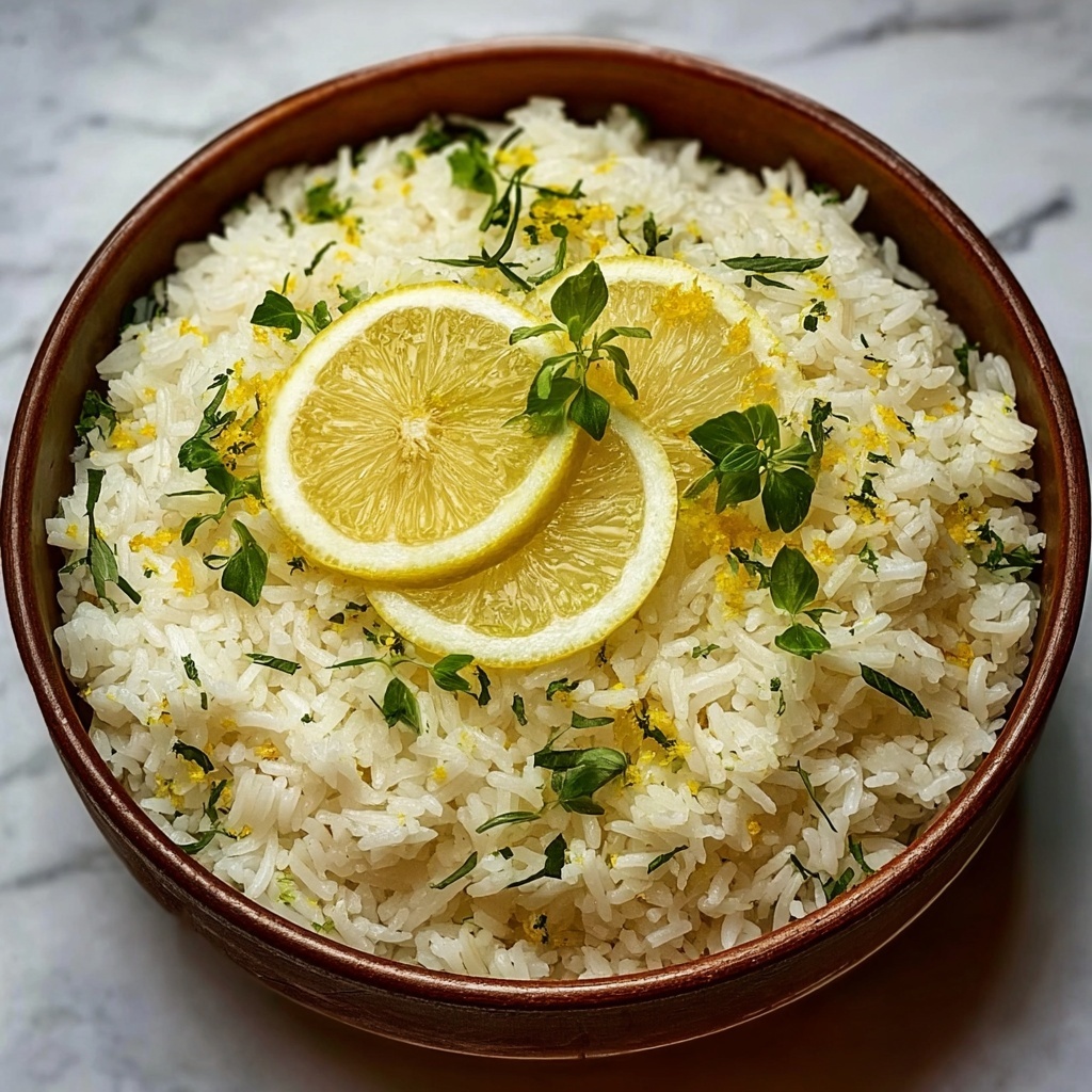 Greek Lemon Rice Recipe - Recipe Image