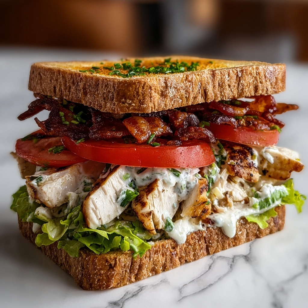 Loaded Chicken Club Recipe - Recipe Image
