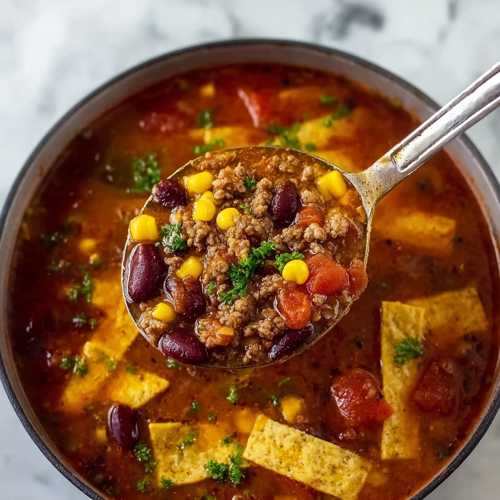 Easy Taco Soup Recipe - Recipe Image