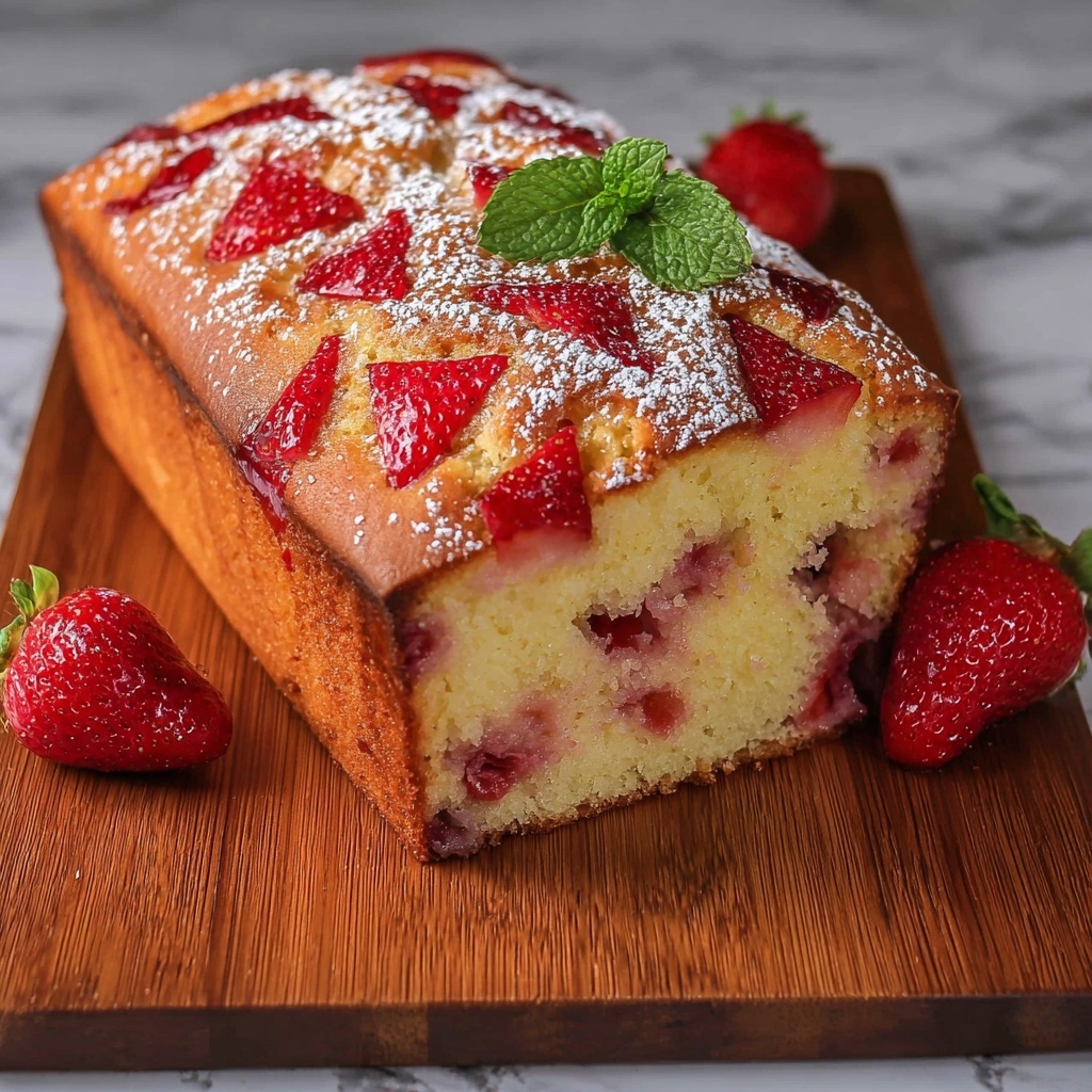 Fresh Strawberry Bread Recipe - Recipe Image