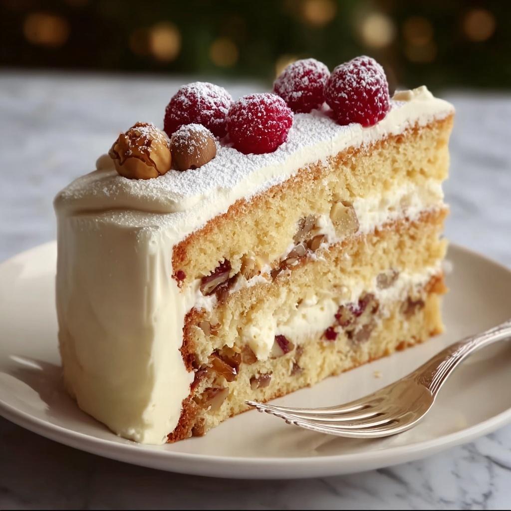 Snowy Bavarian Bliss Cake Recipe - Recipe Image