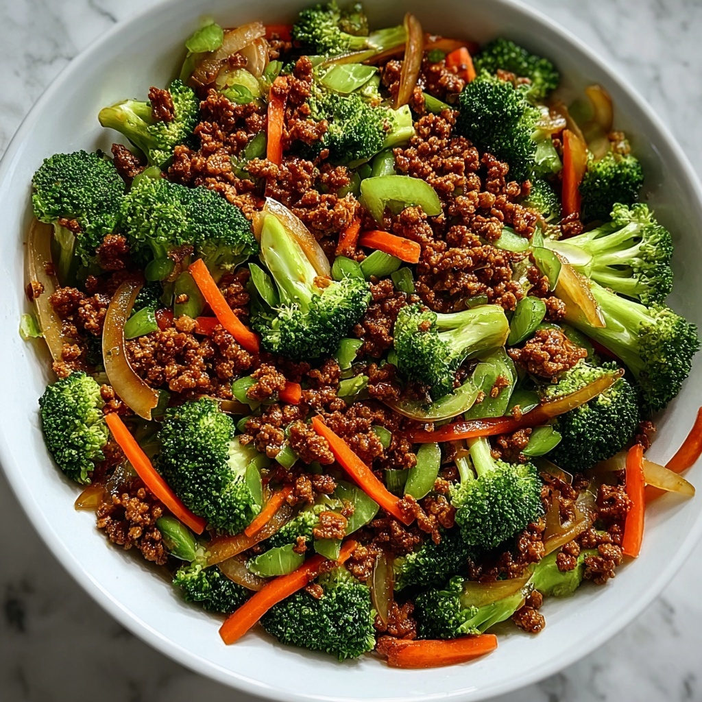 Ground Turkey Stir Fry with Broccoli Recipe - Recipe Image
